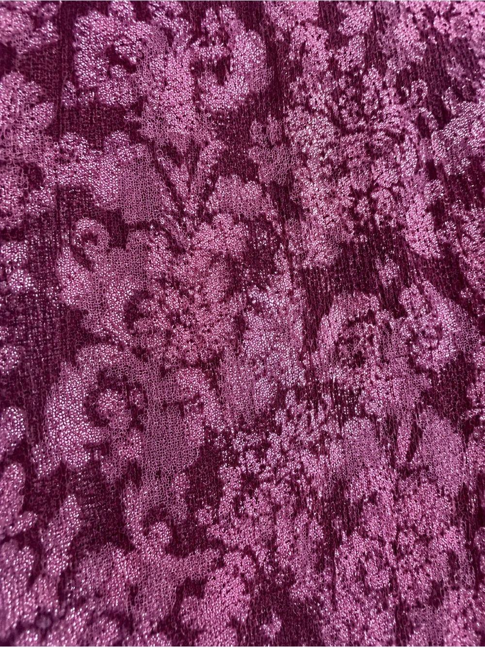 Intimately Free People You and I Plum Burnout Turtleneck XL - Picture 2 of 4